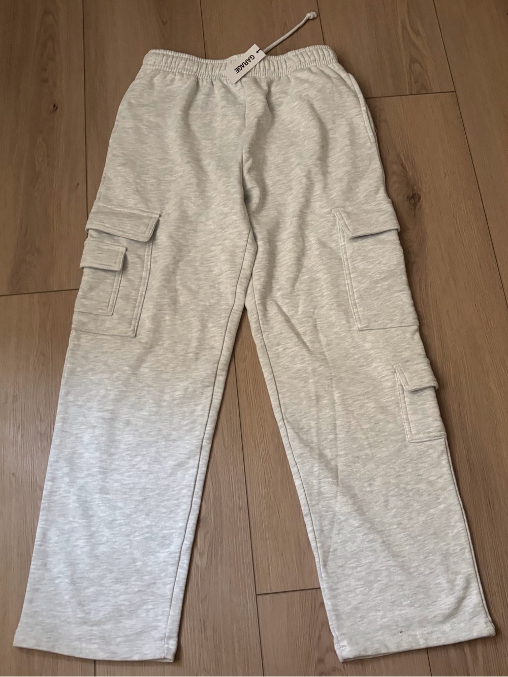 Garage Light Gray Cargo Sweatpants